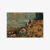 Children at the cemetery wall by Tina Blau - thumbnail_0_nf_67433c0efaa684e1cf4ba513